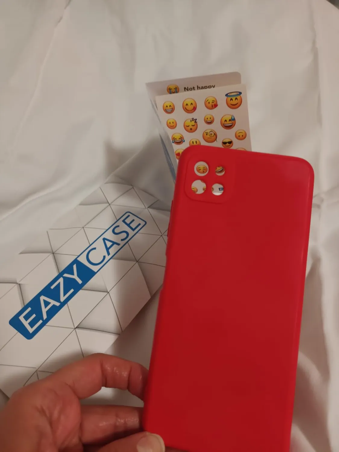 EAZY CASE Galaxy A42 5G Silikonhülle Alt Rosa matt