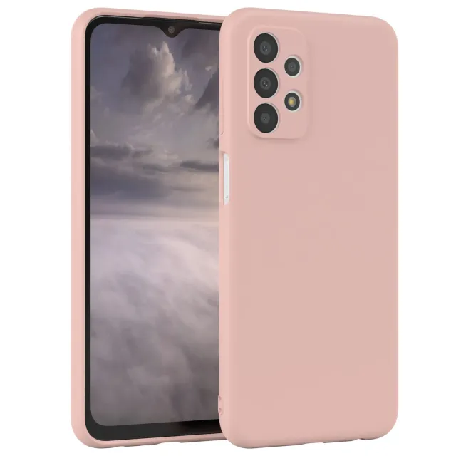 EAZY CASE Silikonhülle Galaxy A23 5G Alt Rosa matt
