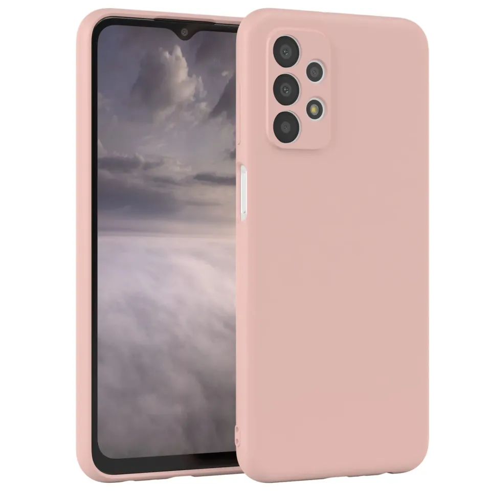 EAZY CASE Silikonhülle Galaxy A23 5G Alt Rosa matt