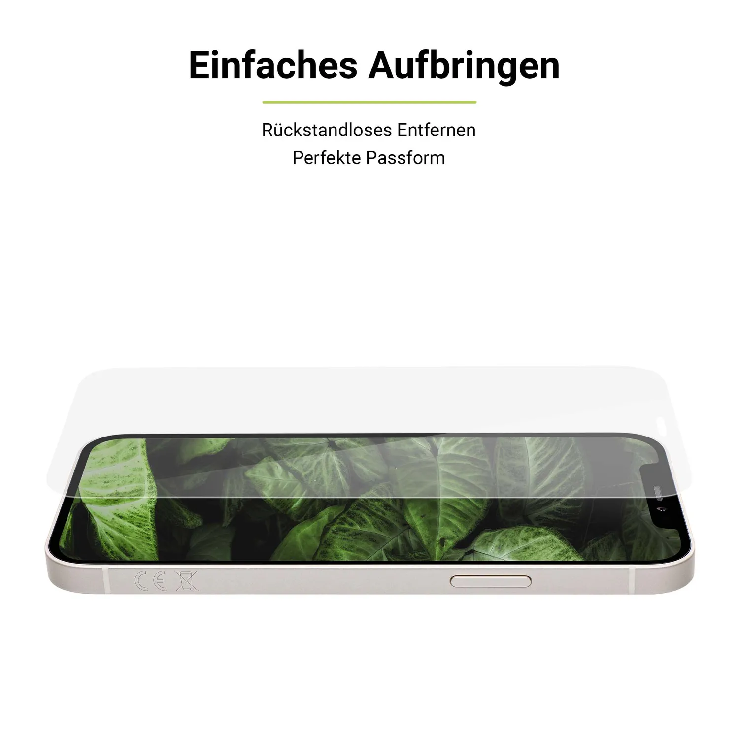 Artwizz SecondDisplay iPhone 12 / 12 Pro Schutzglas klar