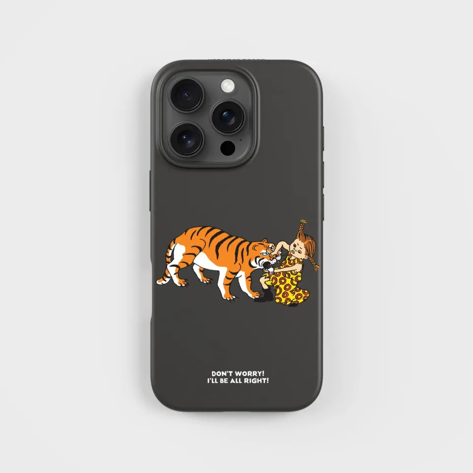 agood company PLNTPRTCT iPhone 16 Pro Handyhülle I'll be all right Pippi