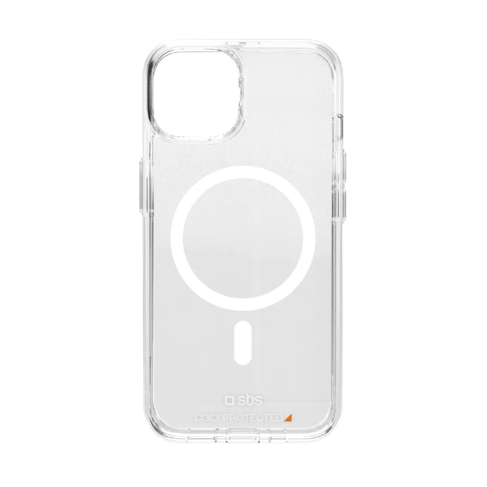 SBS D3O Hülle iPhone 15 transparent MagSafe