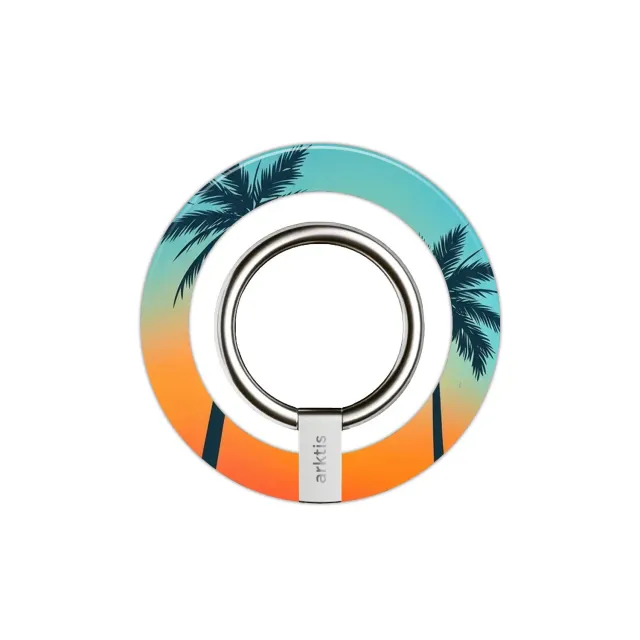 arktis MagSafe Ringhalter Sunset Beach N52 Silber