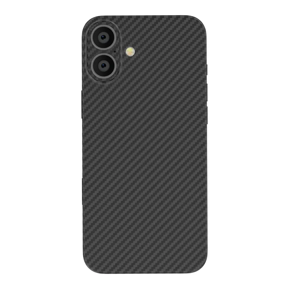 arktis Carbon iPhone 16 Hülle aus Karbon-Aramid