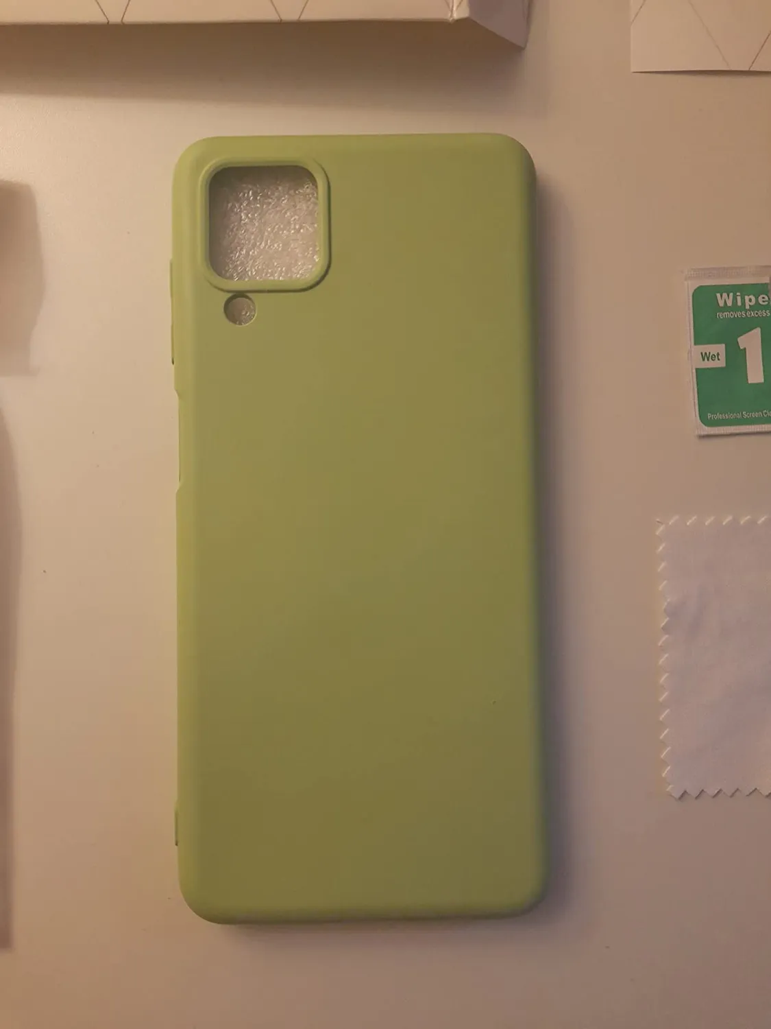 EAZY CASE Galaxy A42 5G Silikonhülle Alt Rosa matt
