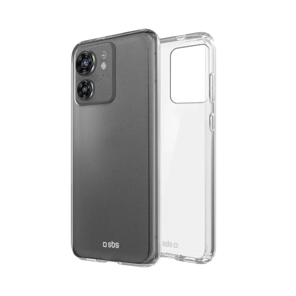 SBS Skinny Motorola Edge 50 Hülle transparent flexibel