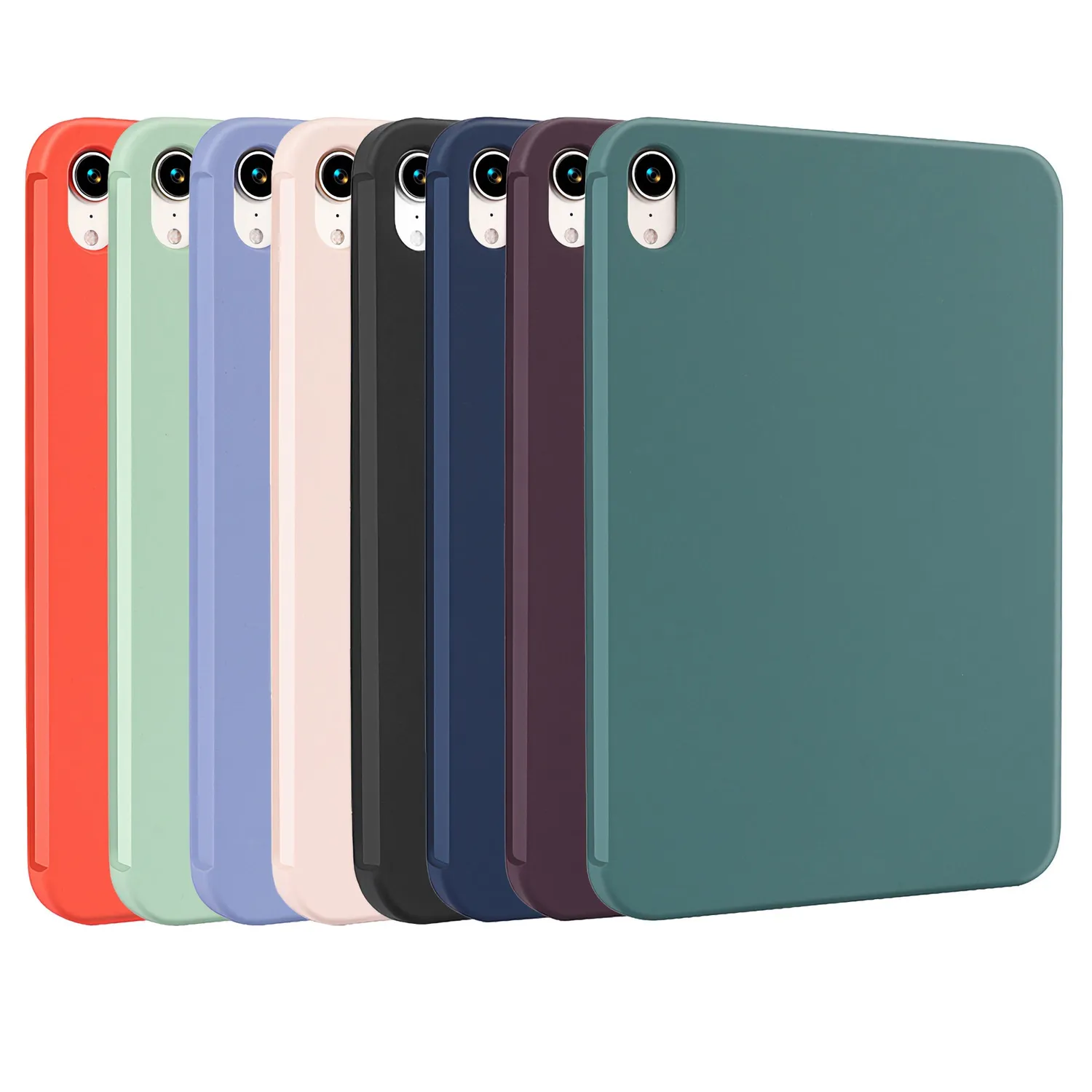 arktis iPad Air 11" (2024/2025/2026) Silikon Hülle Schwarz