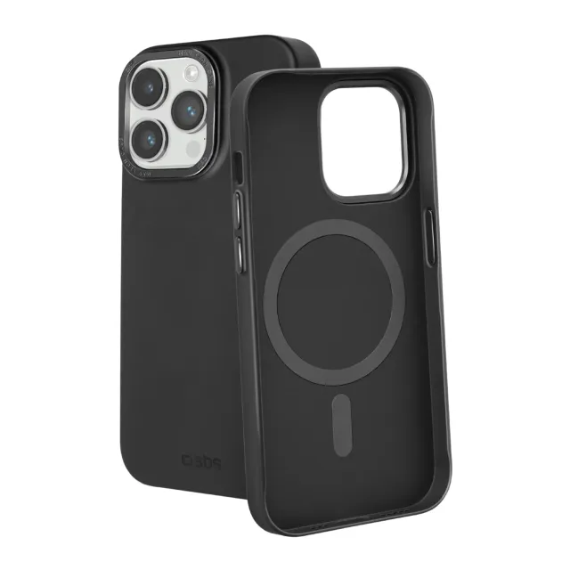 SBS Mag Tech Handyhülle iPhone 14 Pro Max schwarz MagSafe