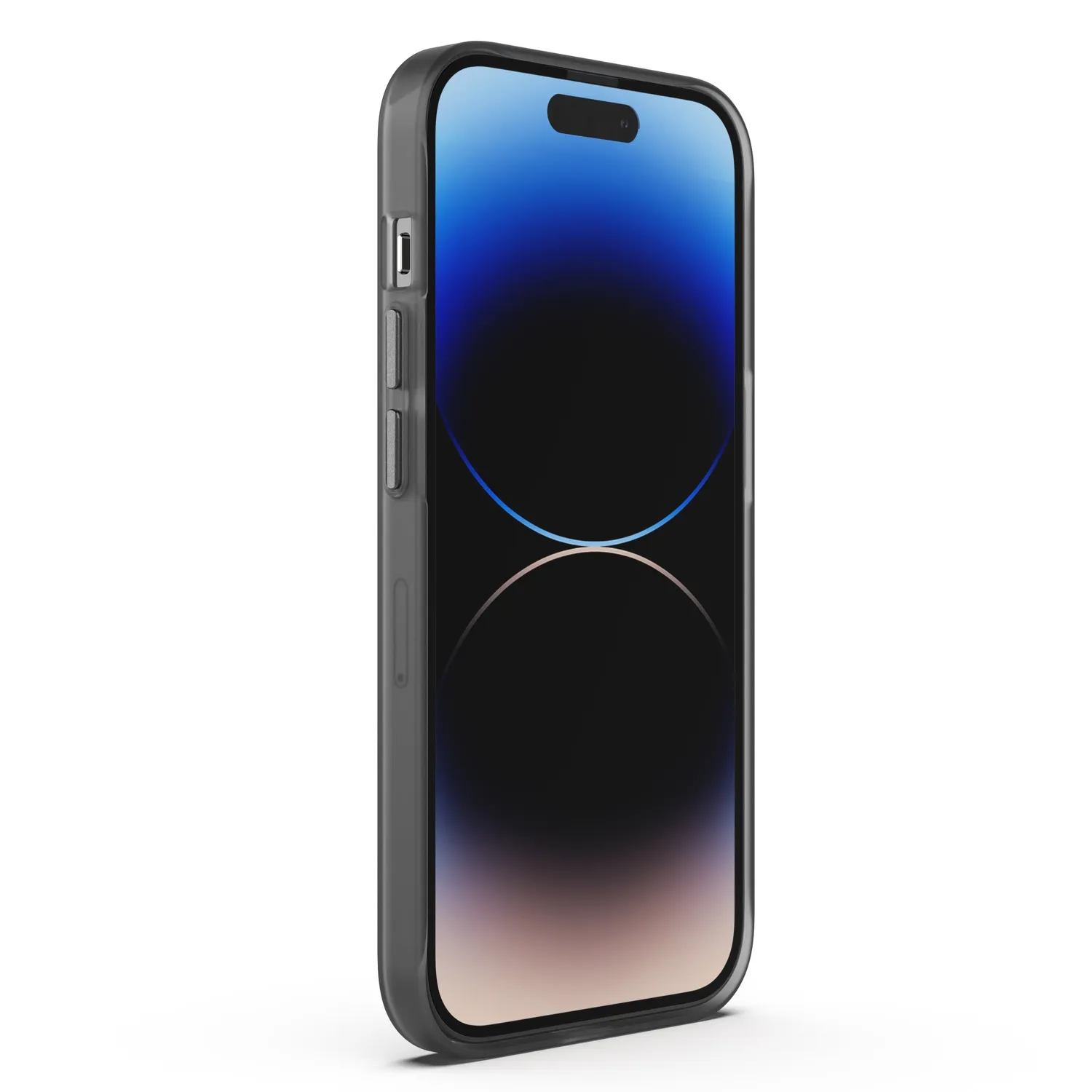 arktis FROZEN iPhone 13 Pro Max Hülle Dark Smoke