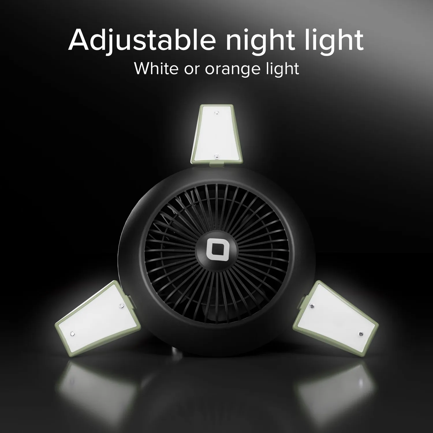 SBS Wild Gear Camping-Ventilator Powerbank 4000mAh Solar Licht
