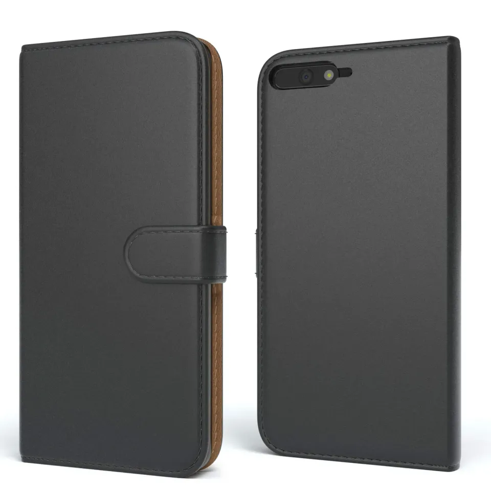 EAZY CASE Book Huawei Y6 2018 Klapphülle Schwarz Kartenfach