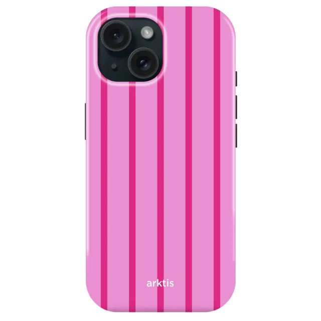 arktis Lady Stripes iPhone 14 Hülle MagSafe