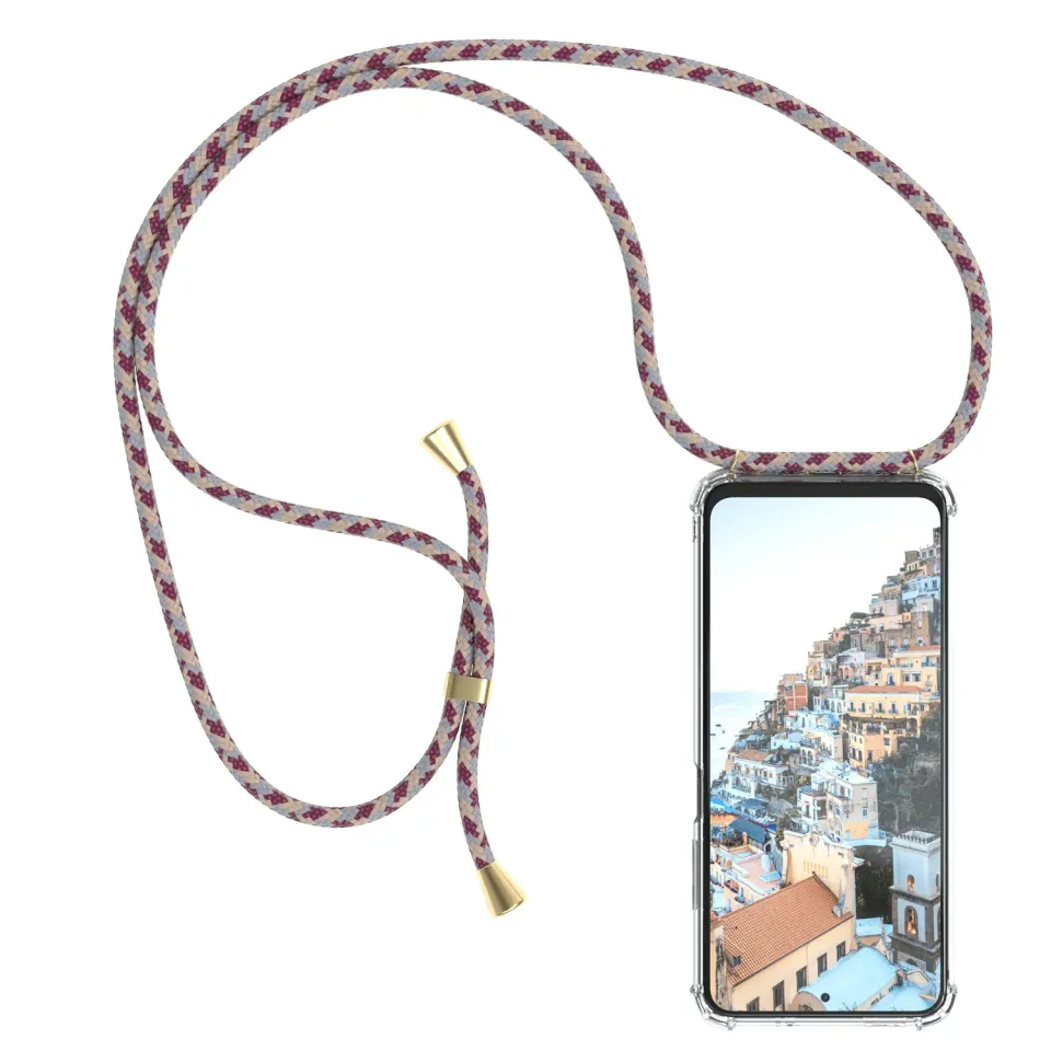 EAZY CASE Redmi Note 10 Handykette Bordeaux Camouflage