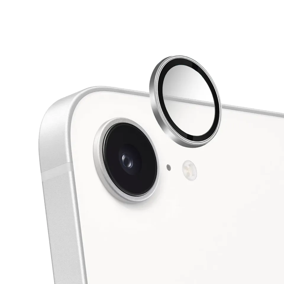 arktis iPhone 17e Lens Protector Kameraglas Silber