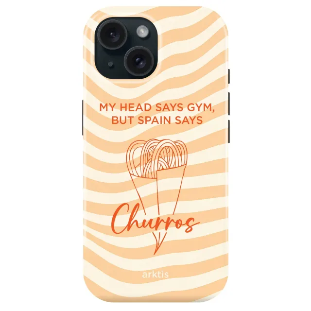 arktis Churros iPhone 15 Hülle MagSafe Print