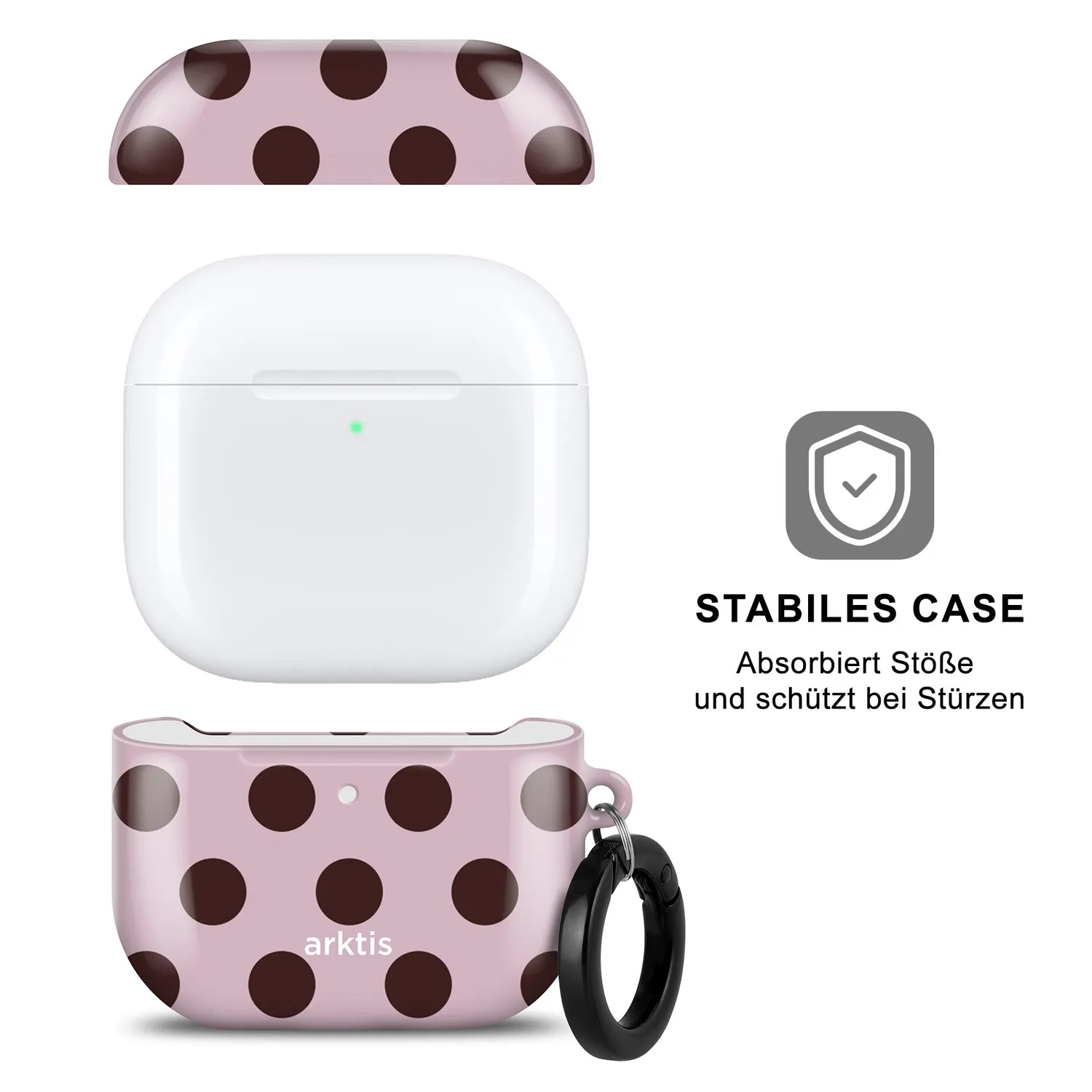 arktis AirPods 4 Sweetie Hülle Case mit Print