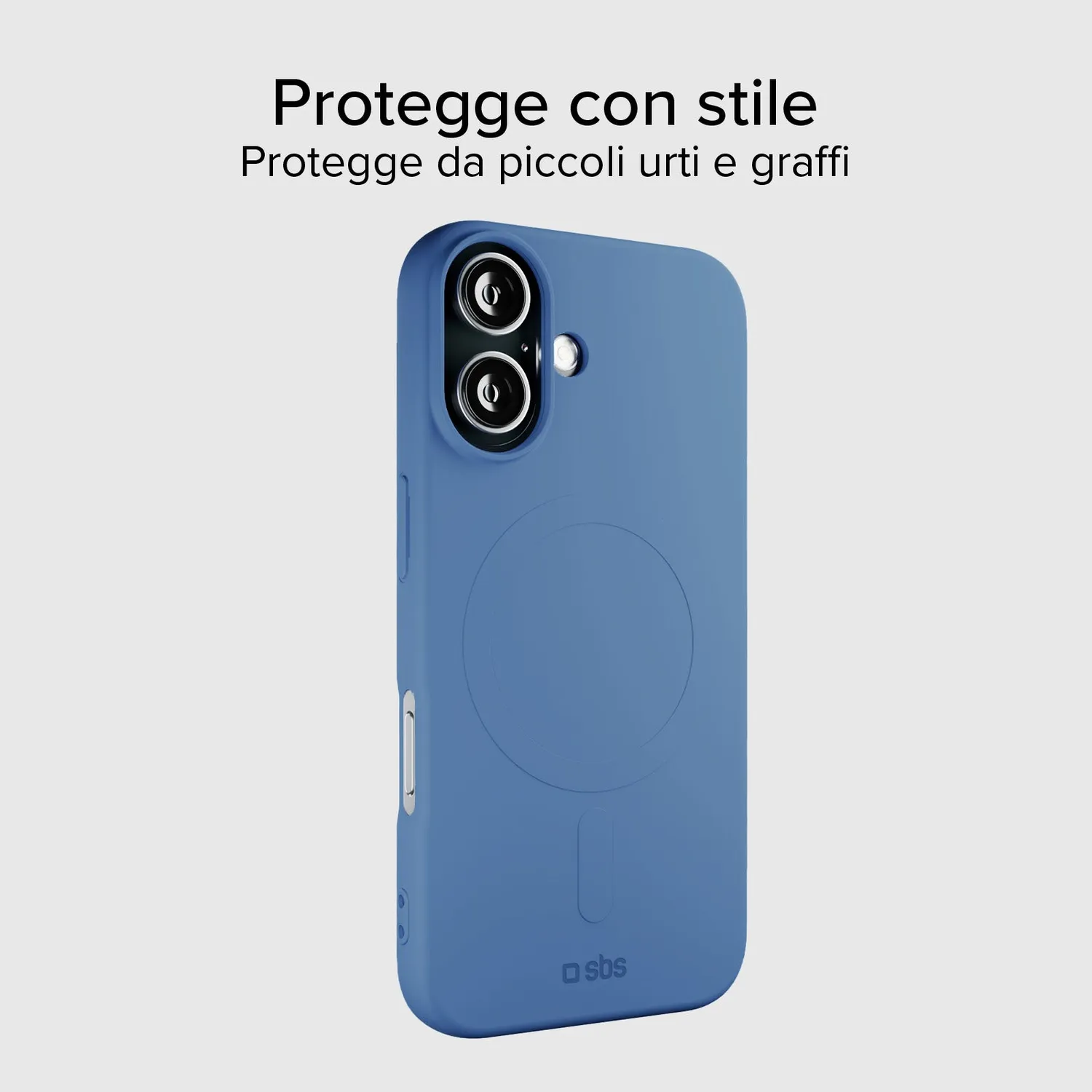 SBS Instinct Mag Hülle iPhone 16 Plus MagSafe schwarz