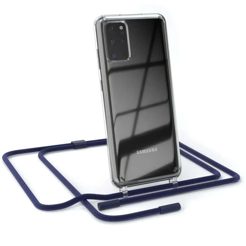EAZY CASE Galaxy S20 Plus Handykette Nacht Blau Kordel