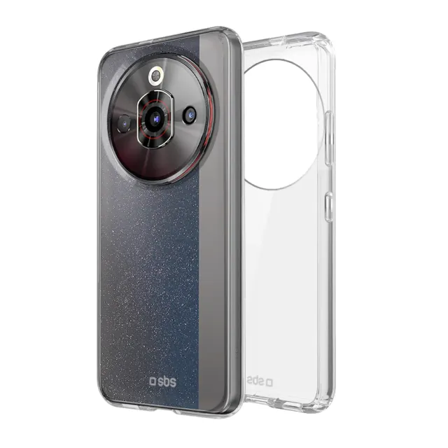 SBS Skinny ZTE A75 5G Hülle Transparent dünn