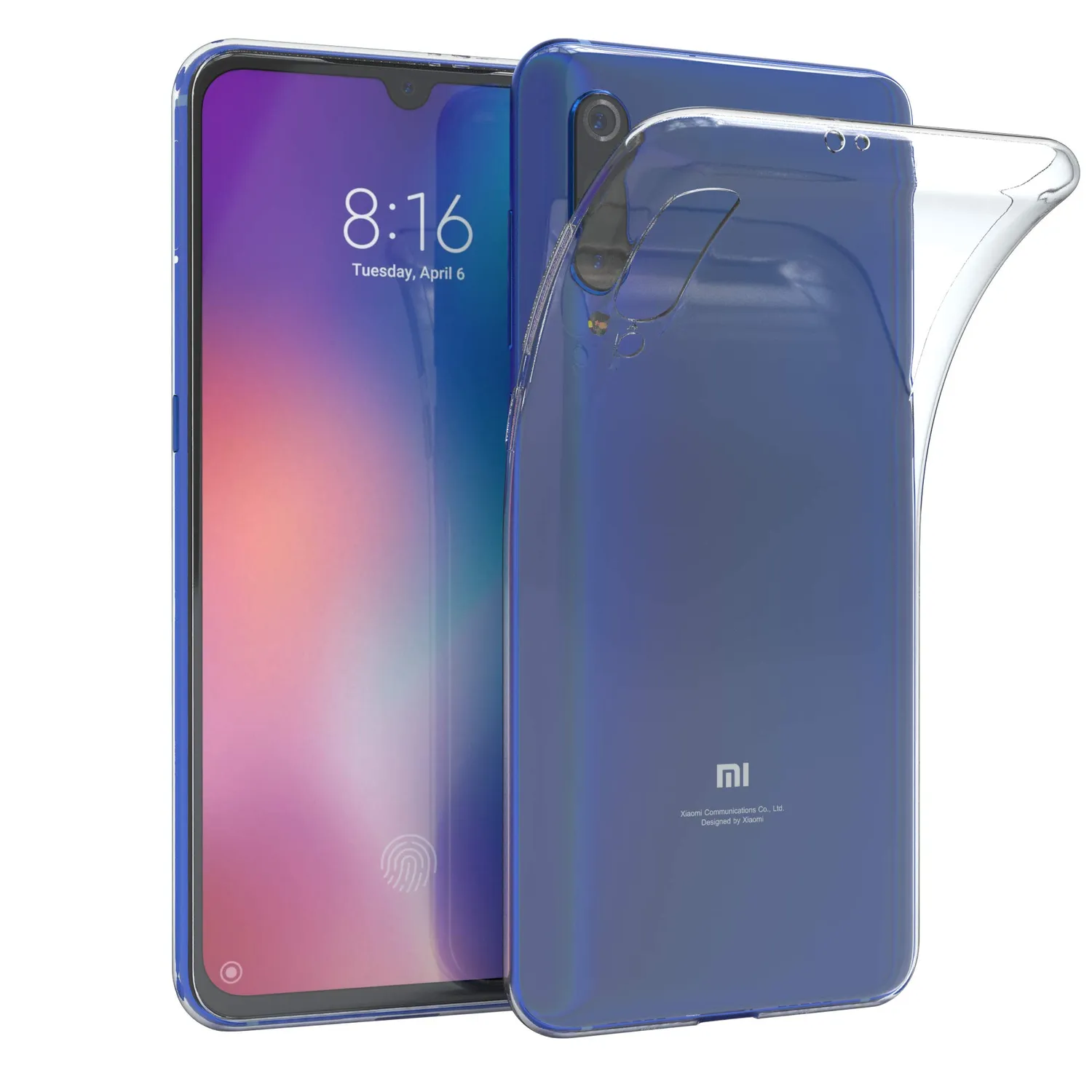 EAZY CASE Xiaomi Mi 9 Klapphülle schwarz Bookstyle