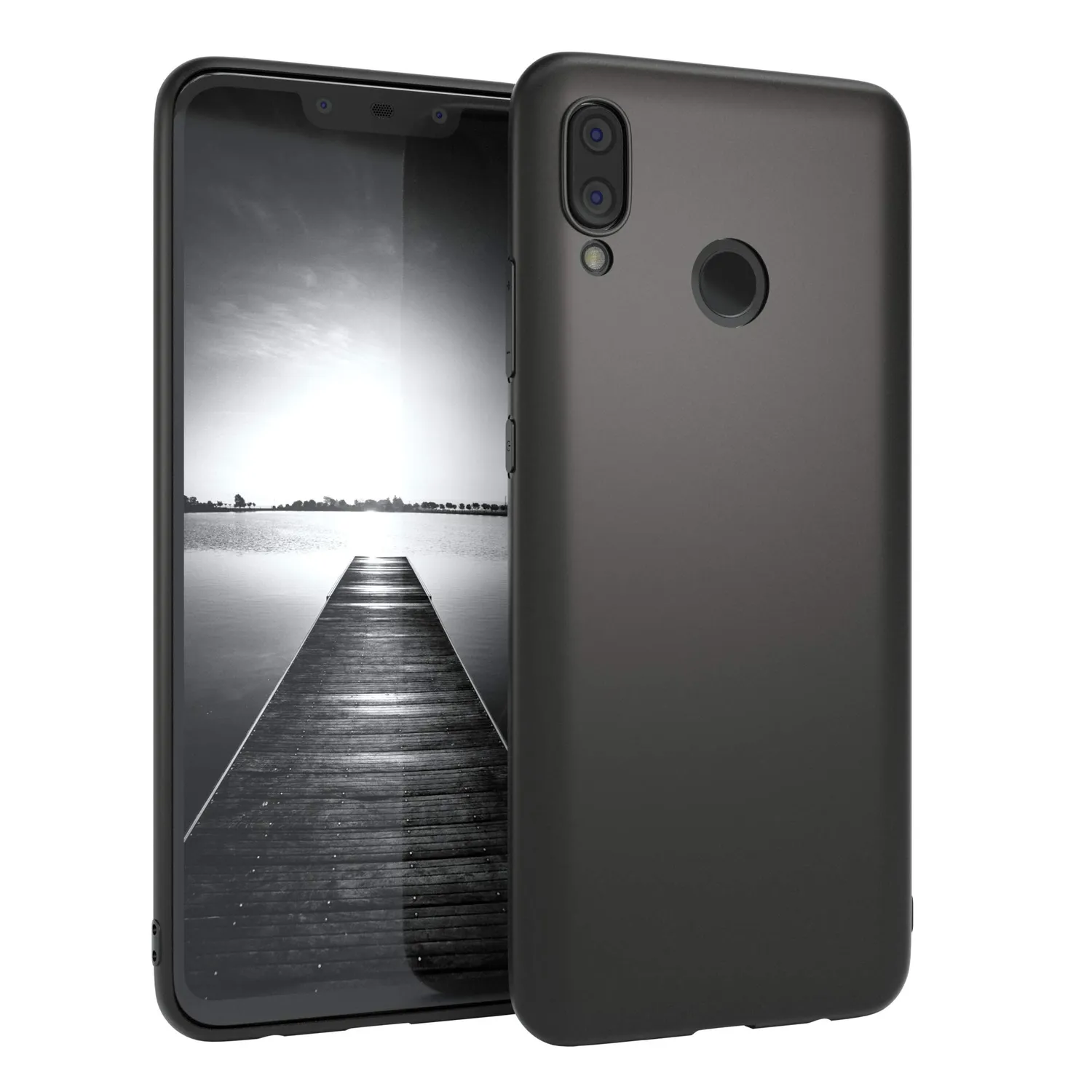 EAZY CASE Huawei Nova 3 Bookstyle Tasche Schwarz Kartenfach