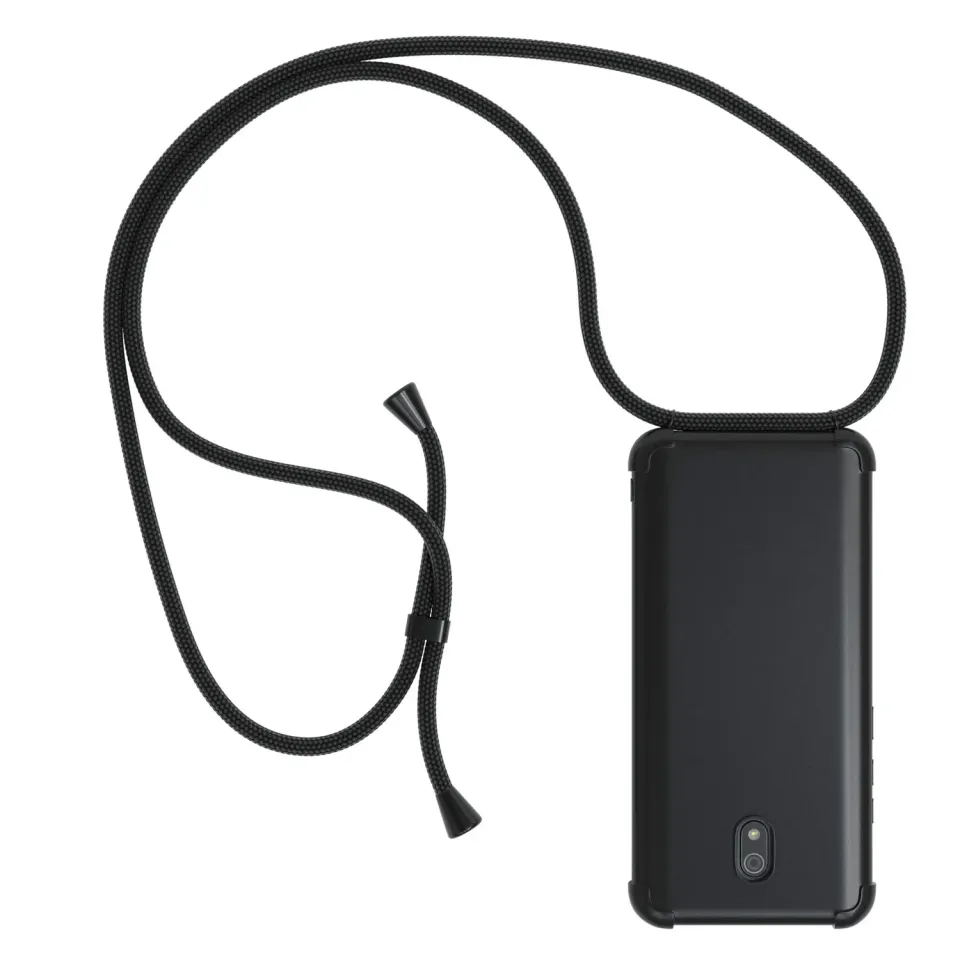 EAZY CASE Redmi 8a Handykette Schwarz Silikon