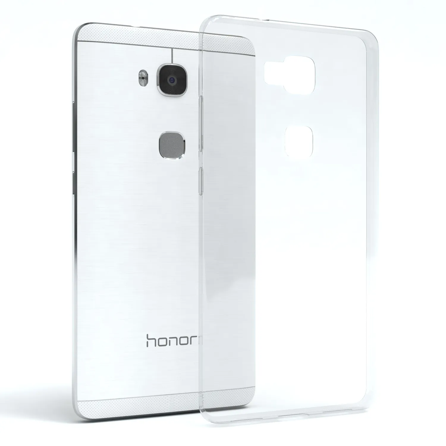 EAZY CASE Huawei GR5 Silikonhülle Transparent 0,8mm dünn
