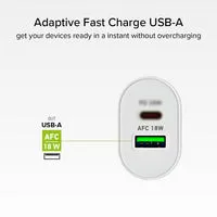 SBS 20W Wandladegerät USB-C USB-A Dual PD