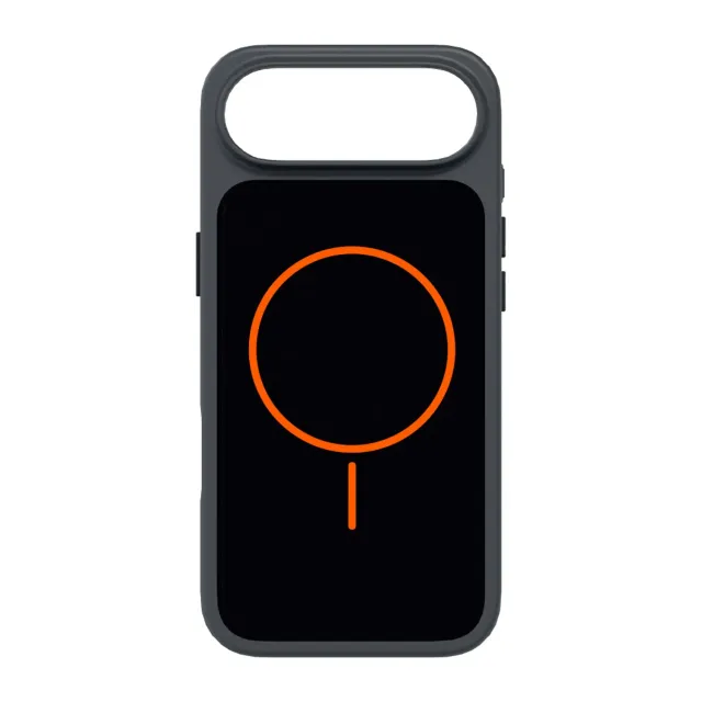 SBS Core iPhone Air Hülle MagSafe orange-schwarz D3O