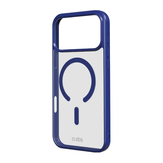 SBS iPhone 17 Pro Max Hülle MagSafe transparent bunt