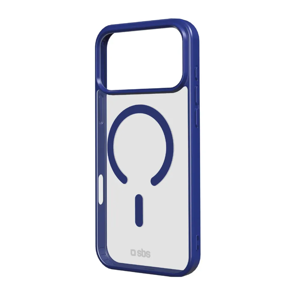 SBS iPhone 17 Pro Max Hülle MagSafe transparent bunt