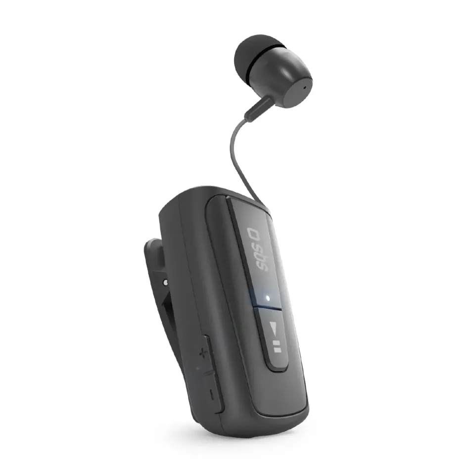 SBS Roller Clip Bluetooth-Headset Mono Multipoint