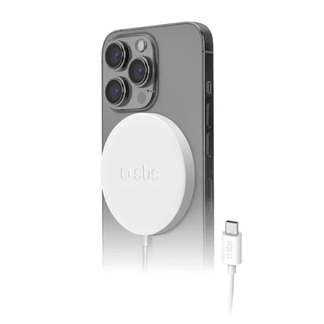 SBS Wireless Charger 15W Pad magnetisch MagSafe