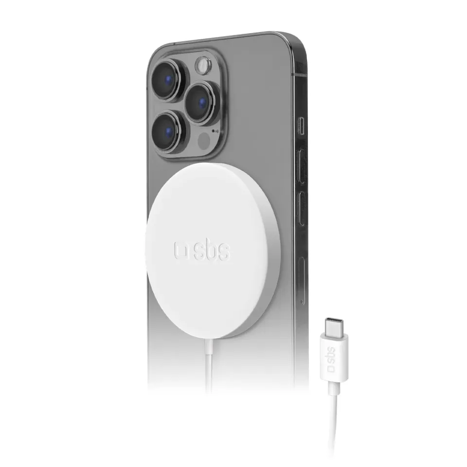 SBS Wireless Charger 15W Pad magnetisch MagSafe
