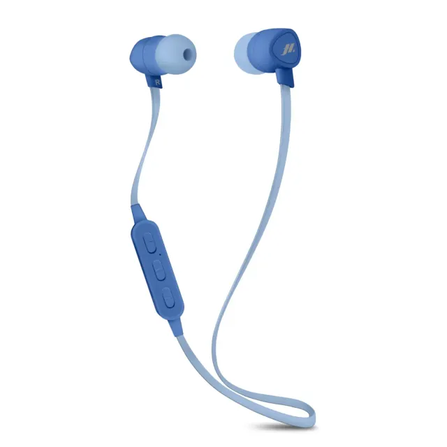 SBS Flyphones Nackenbügel Kopfhörer Bluetooth blau Bass
