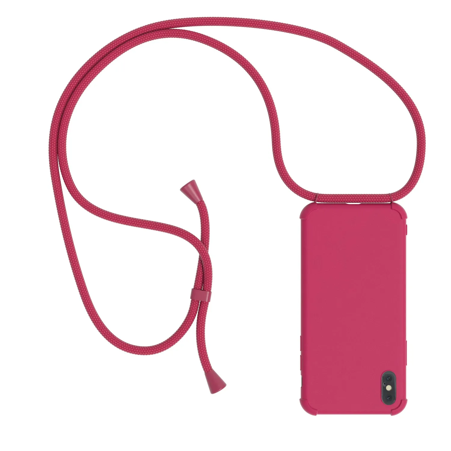 EAZY CASE iPhone XS Max Handykette Altrosa mit Band