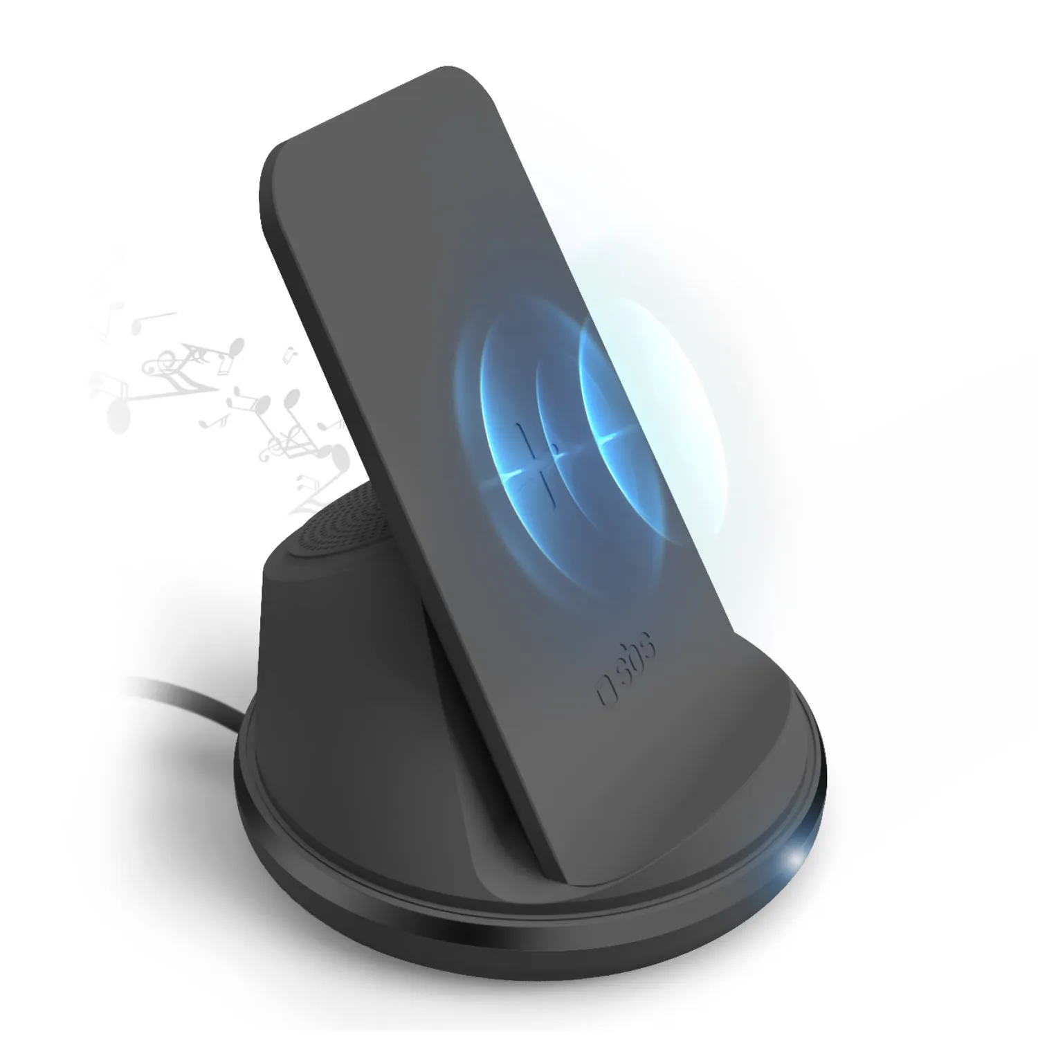 SBS Wireless Charger Lautsprecher Mikrofon Qi 10 Watt