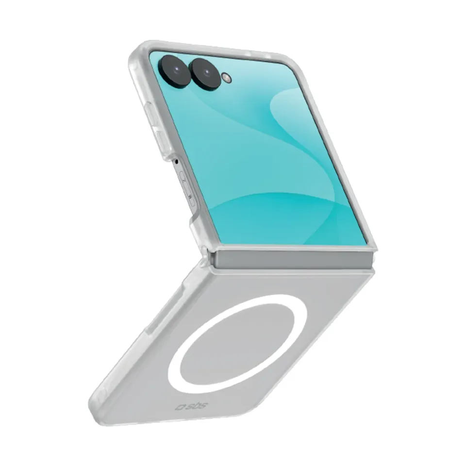 SBS Haze Mag Case Samsung Z Flip 8 Hülle transparent magnetisch