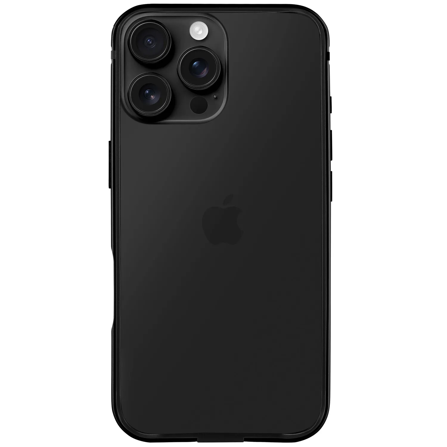 arktis Bumper iPhone 16 Pro Max Hülle Schwarz Aluminium