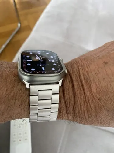 arktisband Apple Watch Ultra Edelstahl-Armband Titan
