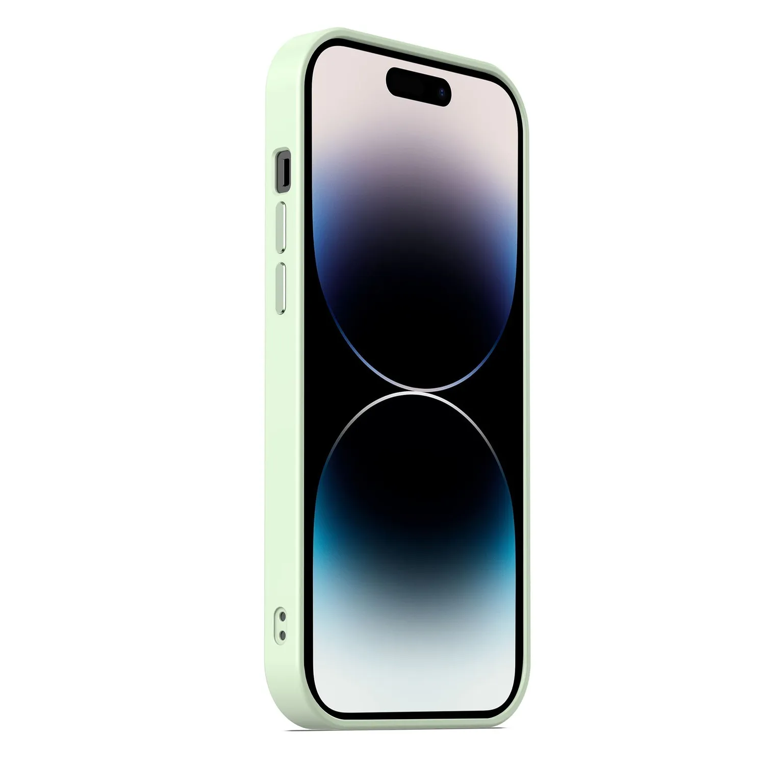 arktis iPhone 14 Pro MagSafe Hülle Schwarz matt