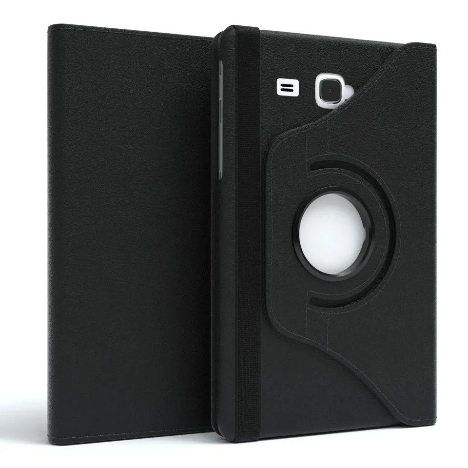 EAZY CASE Galaxy Tab A 2016 7.0 Tablethülle Schwarz 360° drehbar