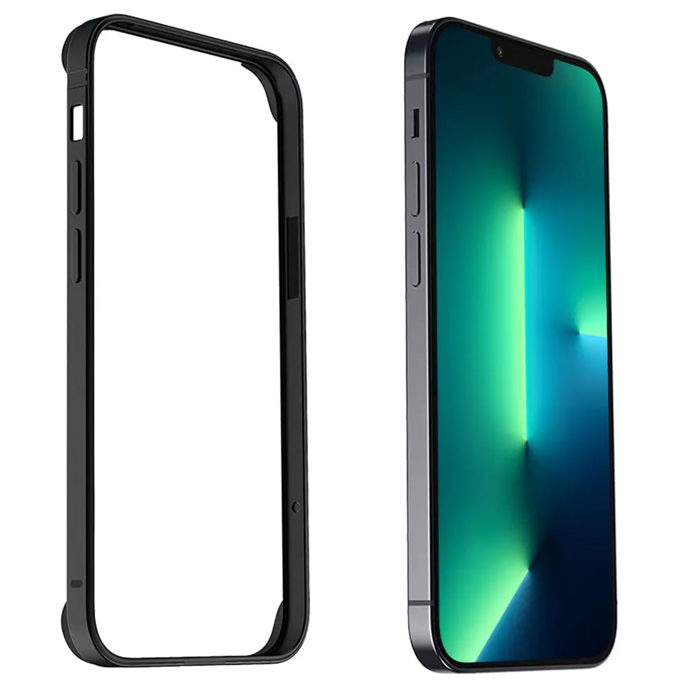 arktis AirZERO iPhone 15 Alu-Bumper Schwarz