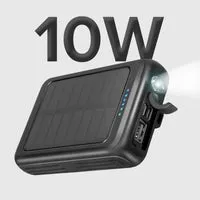 SBS Solar Powerbank 5000 mAh mit Wireless Charging