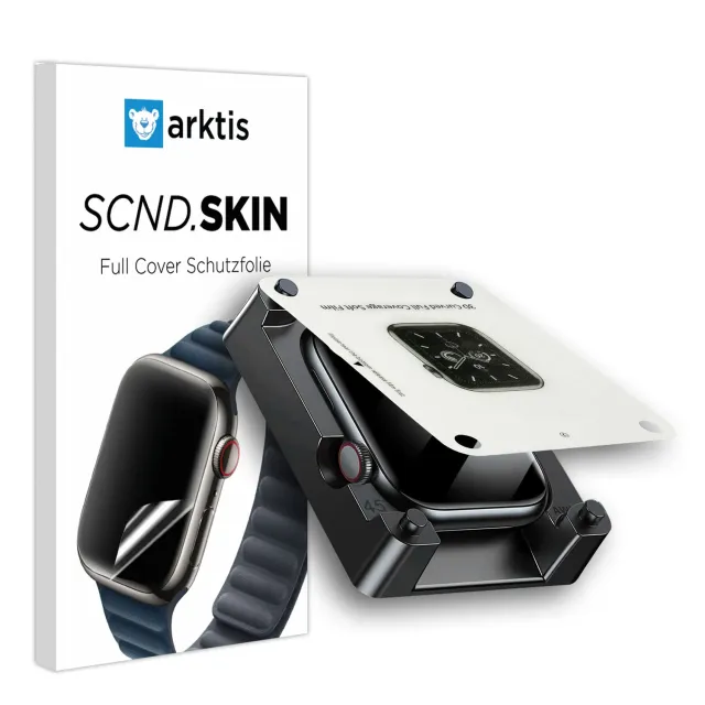arktis SCND.SKIN Apple Watch Schutzfolie 46mm 2 Stück