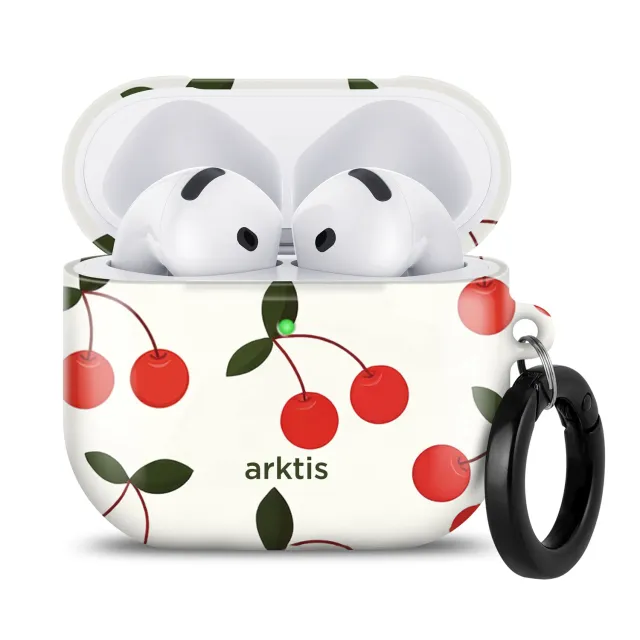 arktis AirPods 4 Hülle Cherry kabellos laden