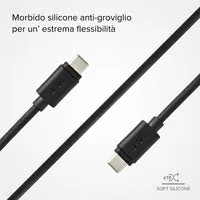 SBS USB-C 3.1 Kabel 150 cm 60W Power Delivery schwarz