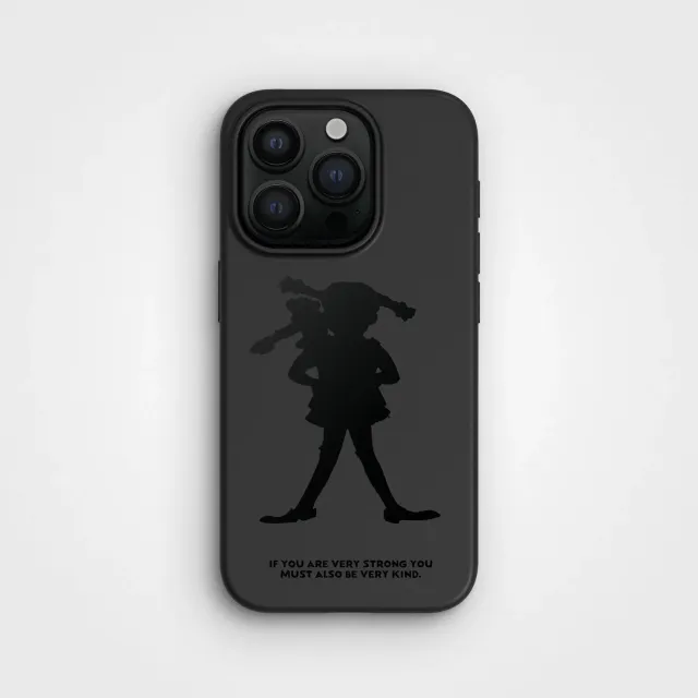 agood company PLNTPRTCT iPhone 15 Pro Strong & Kind Handyhülle Pippi