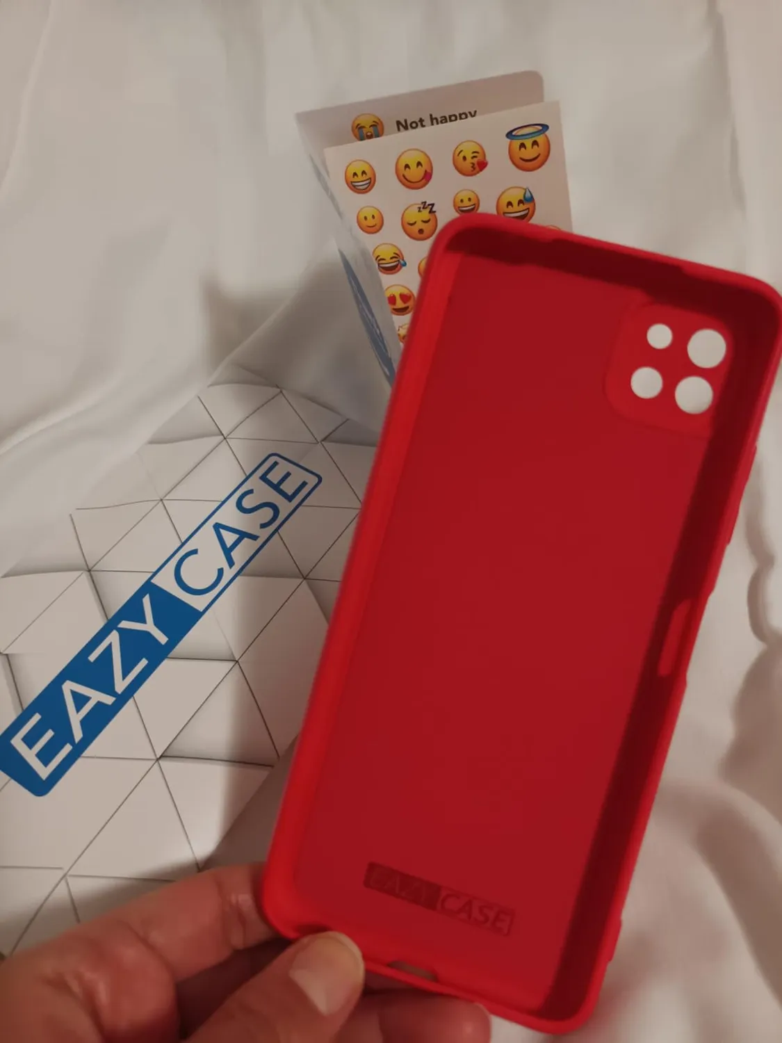 EAZY CASE Galaxy A42 5G Silikonhülle Alt Rosa matt