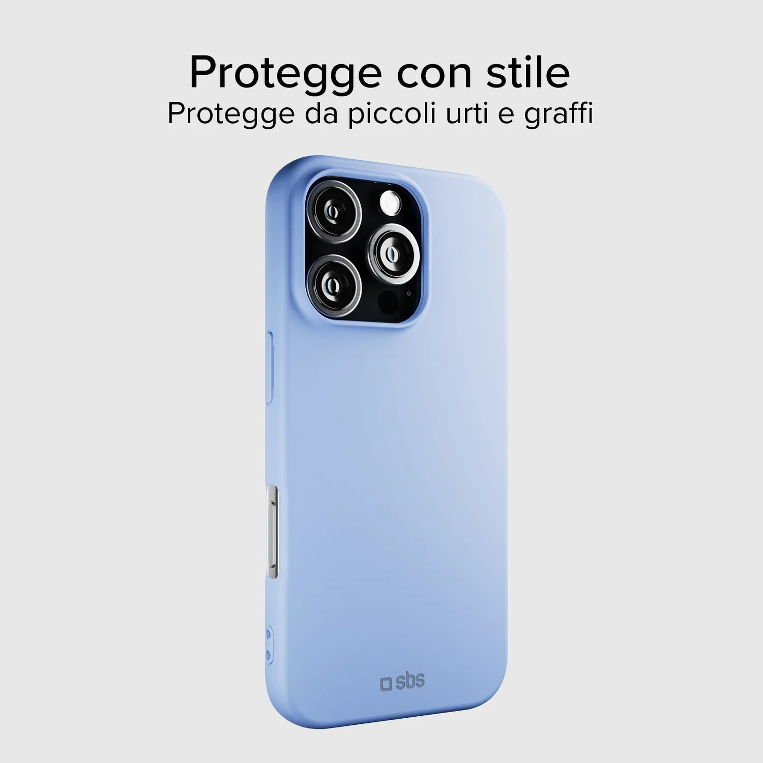 SBS Instinct iPhone 16 Pro Hülle TPU Mikrofaser wireless